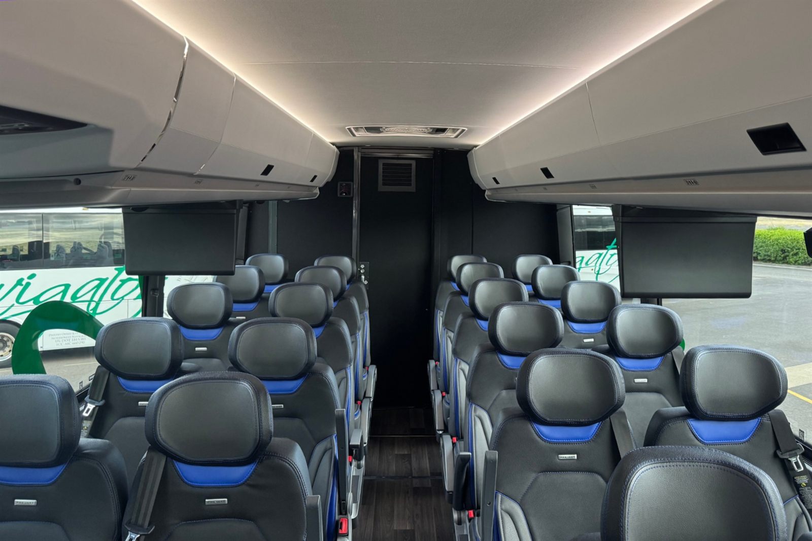 Luxury coach interior